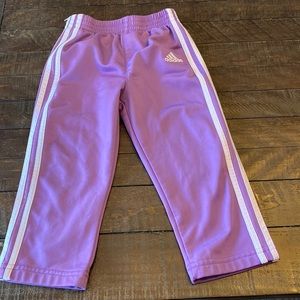 Adidas girls track pants